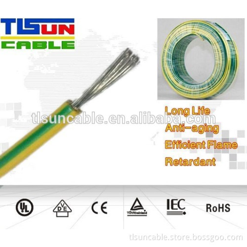 600V 105C degrees 10AWG UL1015 PVC WIRE